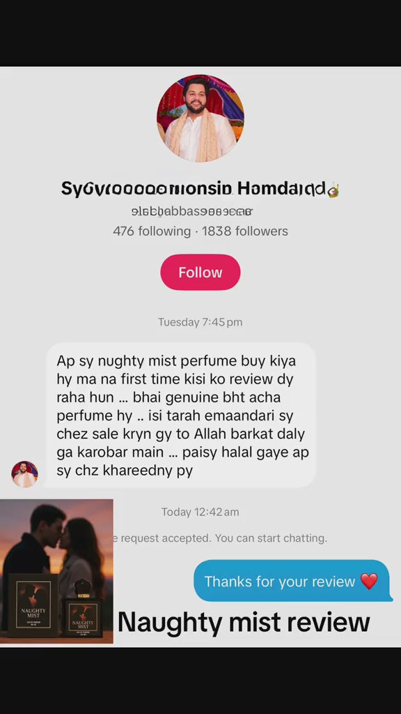 💋 Naughty Mist Perfume – Jo Diwana Kar day samnay walay ko 💋