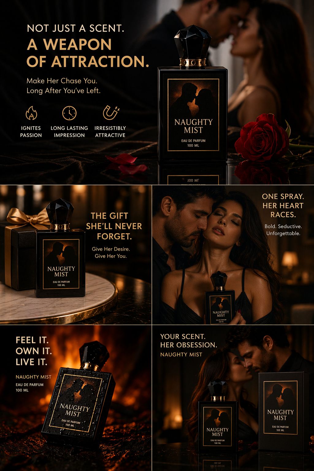💋 Naughty Mist Perfume – Jo Diwana Kar day samnay walay ko 💋